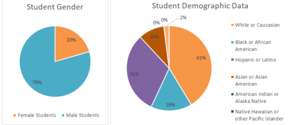 2021-22 Teach Cyber student demographics